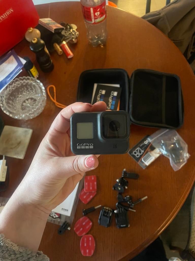 Go pro hero black 8 amper gebruikt, Audio, Tv en Foto, Actiecamera's, Ophalen, Zo goed als nieuw, GoPro