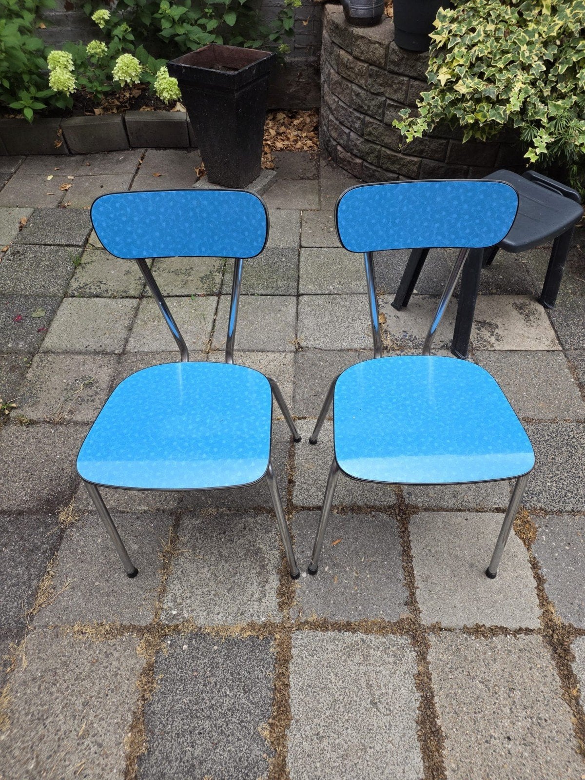 Mooie antieke stoelen, Ophalen, Zo goed als nieuw, Metaal