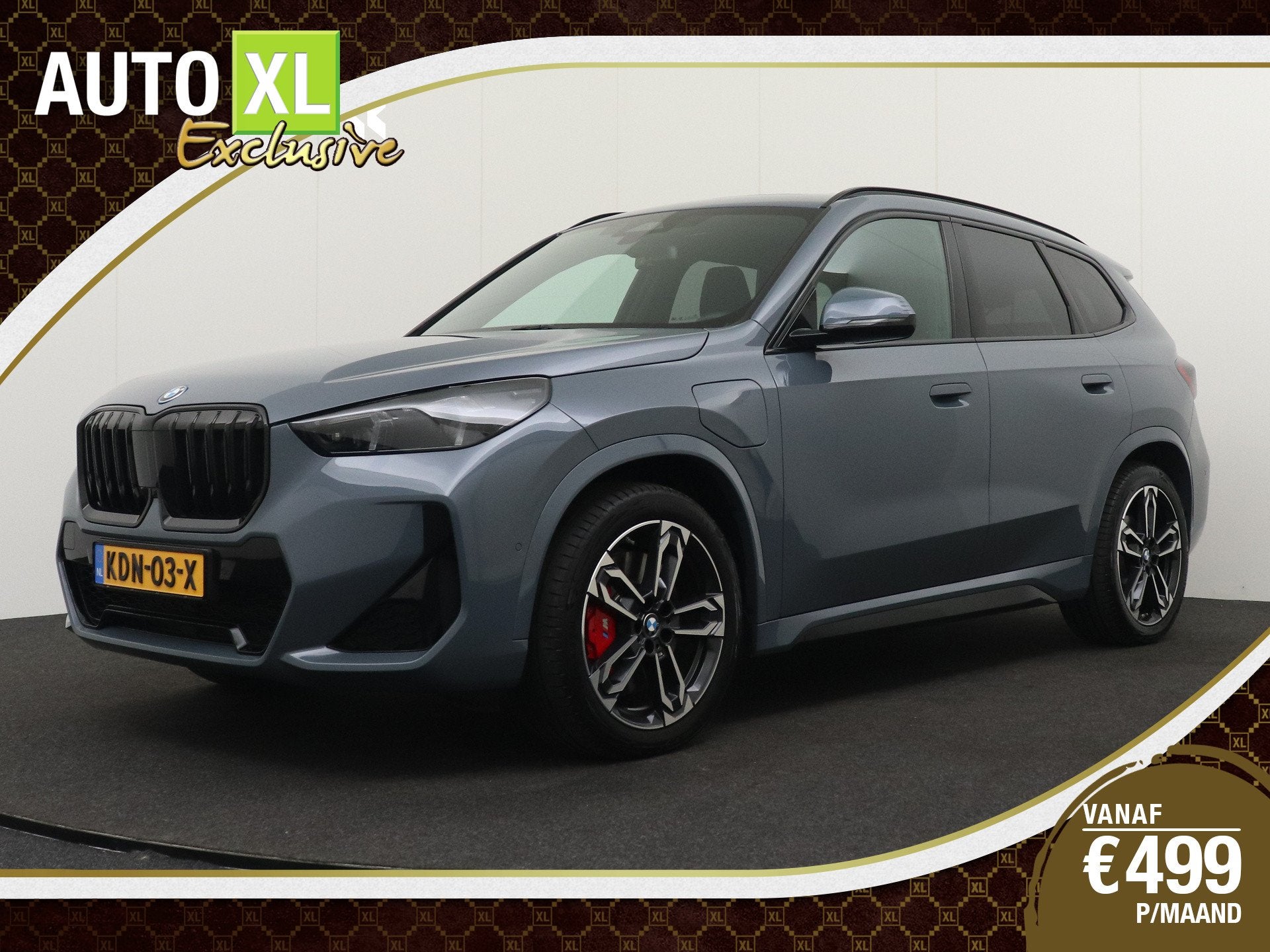 BMW X1 xDrive30e 326 PK M-Sport Pro Pano-Dak Elek.Trekhaak H, Origineel Nederlands, Bedrijf, Hybride Elektrisch/Benzine, 3 cilinders