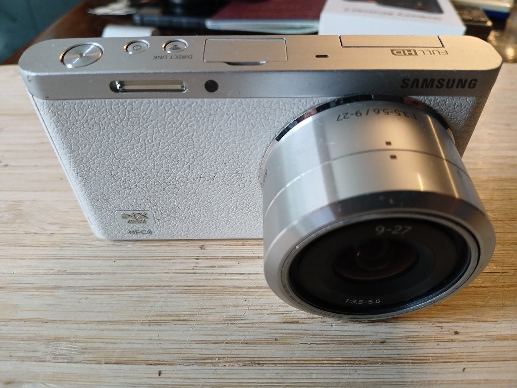 Samsung NX mini camera met 9-27 mm lens., Audio, Tv en Foto, Touchscreen, Gebruikt, Accu, Ophalen of Verzenden