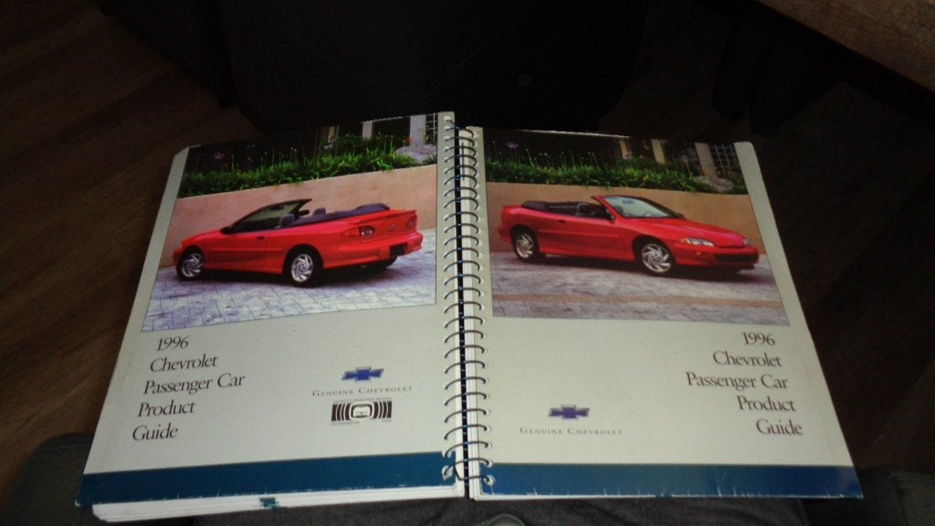ZELDZAME USA Product Guide CHEVROLET 1996 (voor INTERN GEBR), Boeken, Verzenden, Zo goed als nieuw, Chevrolet