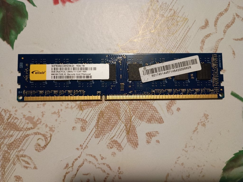 Elixir 8GB DDR3L 1600MHz Desktop RAM (PC3L-12800U) Non-ECC, Computers en Software, RAM geheugen, 8 GB, DDR3, Ophalen of Verzenden