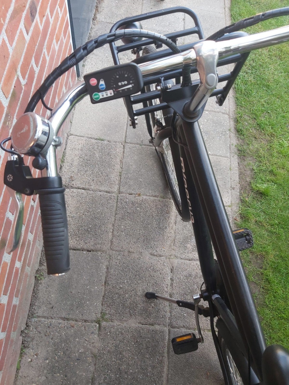 Minerva E-Cargo elektrische transportfiets, Gebruikt, 51 tot 55 cm, 30 tot 50 km per accu, Ophalen