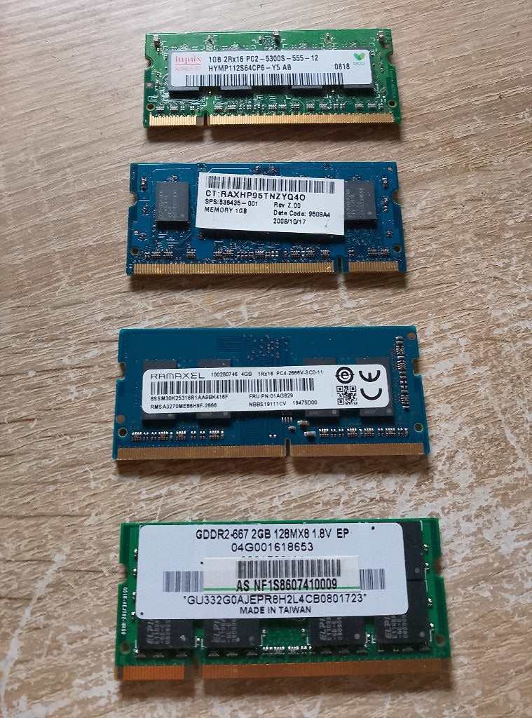 RAM Overzicht Totaal 8GB, Computers en Software, RAM geheugen, Gebruikt, 8 GB, DDR3, Ophalen of Verzenden