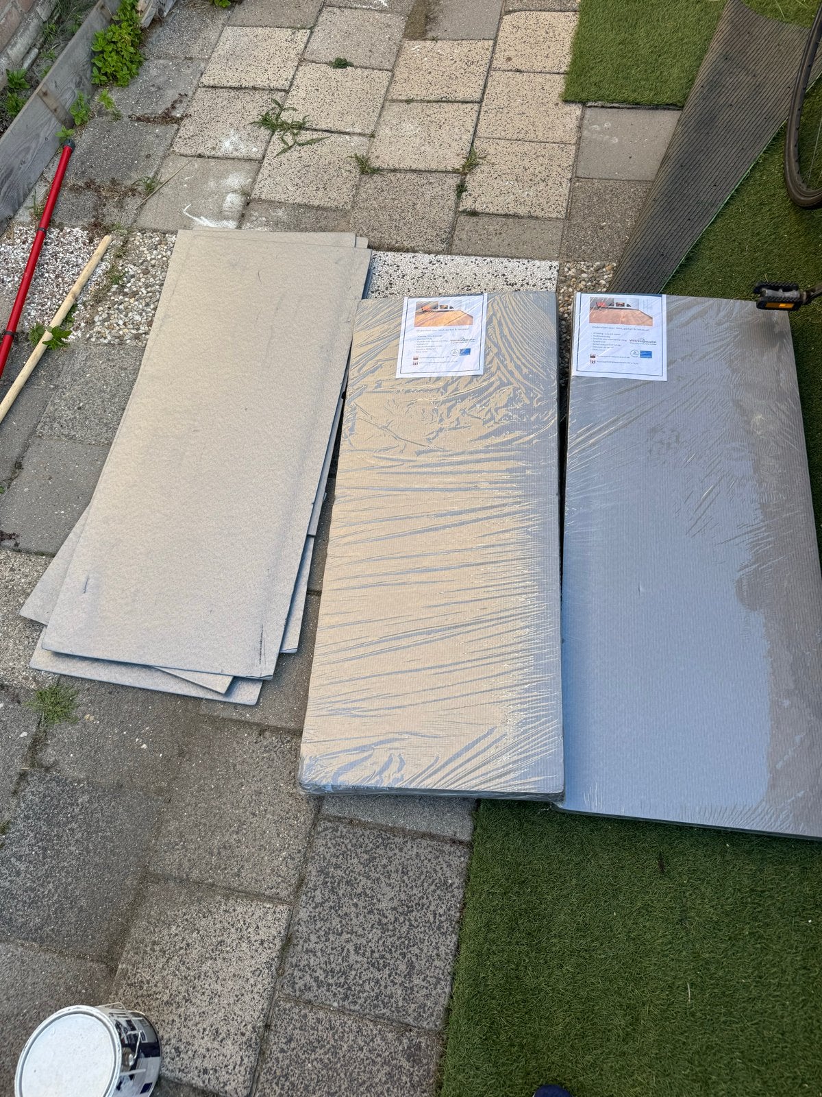 Ondervloer voor hout, parket en laminaat (5mm), Minder dan 4 cm, Overige materialen, Nieuw, Ophalen of Verzenden