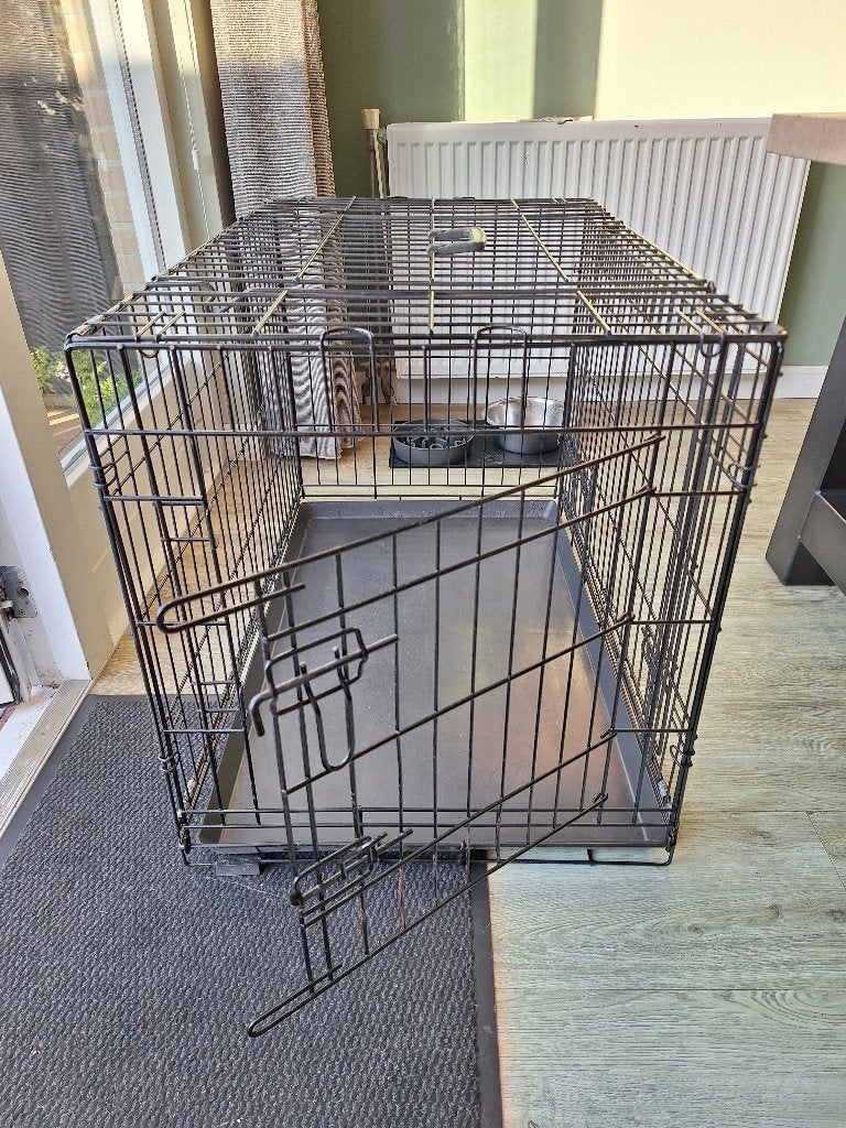Luxe grote honden bench, Ophalen, Zo goed als nieuw