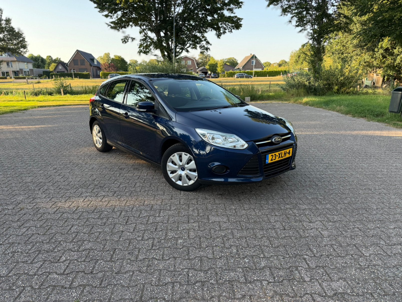 Ford Focus 1.0 Ecoboost 74KW 5-D 2012 Blauw, Auto's, 100 pk, Handgeschakeld, Particulier, 998 cc