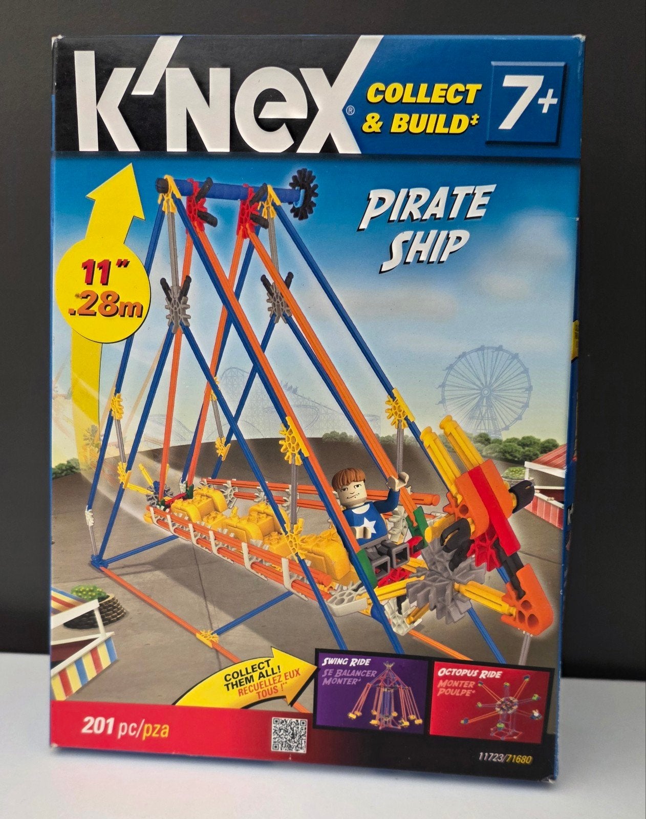 K'nex Banen: Corkscrew Coaster & Pirate Ship, Ophalen of Verzenden, Gebruikt, K'nex