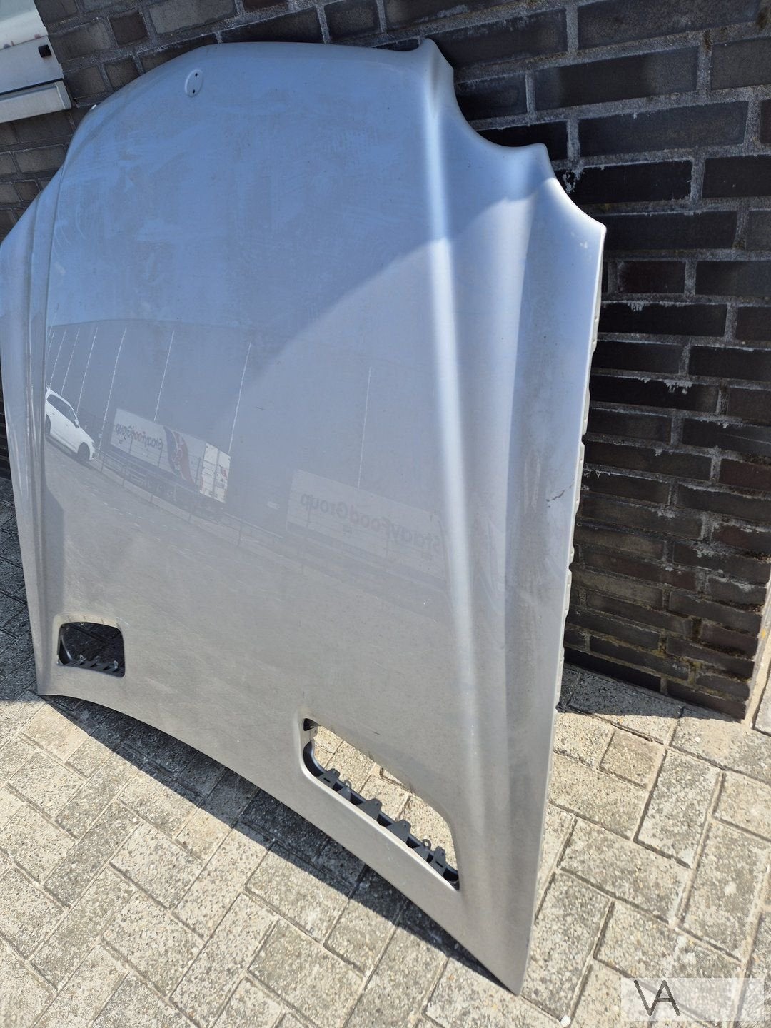 Mercedes SL R230 2001 -2009 motorkap zilver nette staat €500, Auto-onderdelen, Carrosserie en Plaatwerk, Gebruikt, -, Ophalen of Verzenden