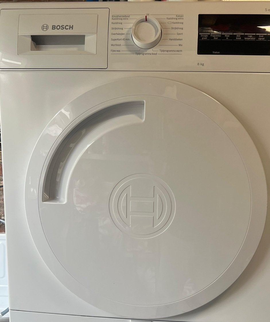 Bosch Serie 6 Droger 8kg A+++ Warmtepompdroger, Witgoed en Apparatuur, Ophalen, Overige typen, 8 tot 10 kg, Zo goed als nieuw