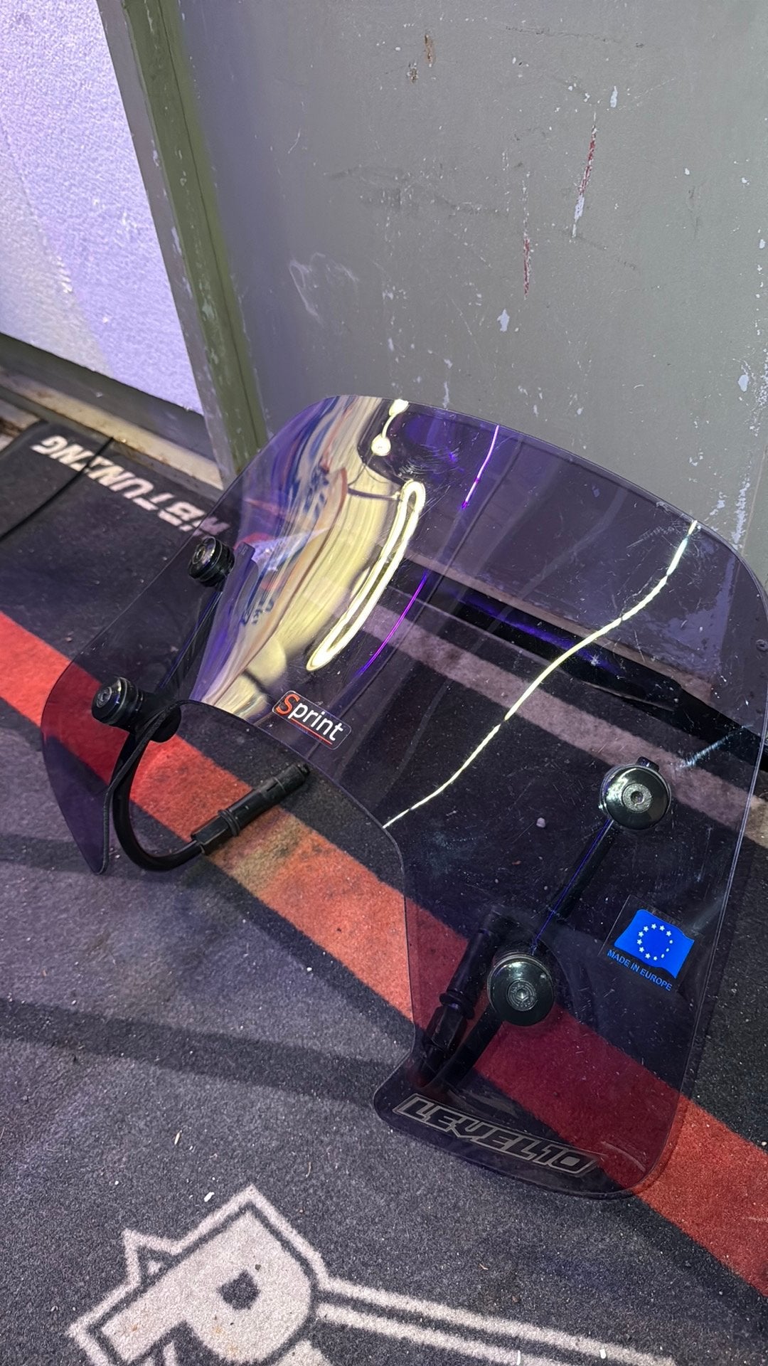 Vespa Sprint windscherm doorzichtig, Fietsen en Brommers, Brommeronderdelen | Scooters, Ophalen of Verzenden, Overige typen, Vespa