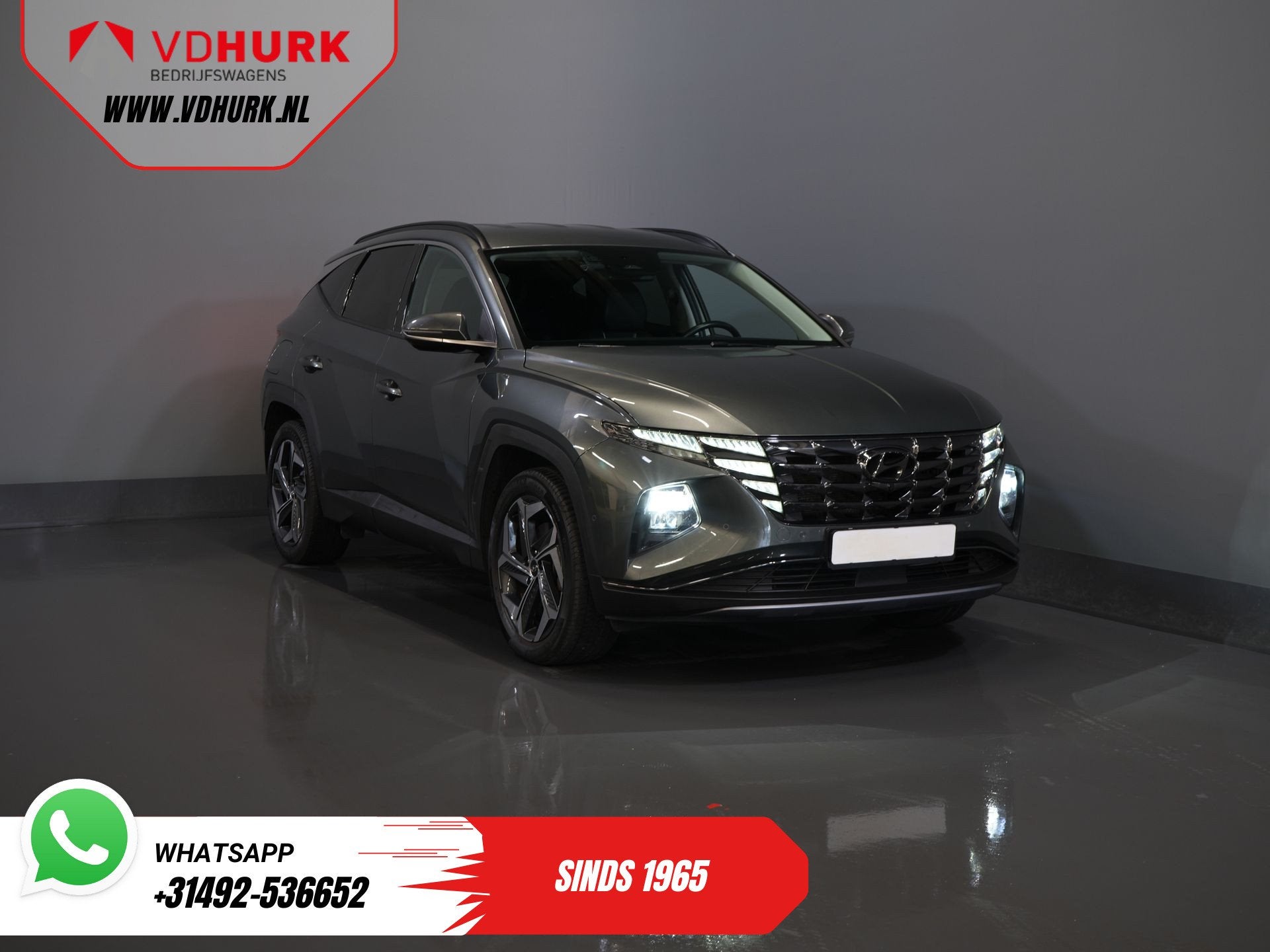 Hyundai Tucson 1.6 T-GDI PHEV Premium 4WD/ LED/ Krell/ Leder, Auto's, Hyundai, Automaat, 1350 kg, Gebruikt, 4 cilinders