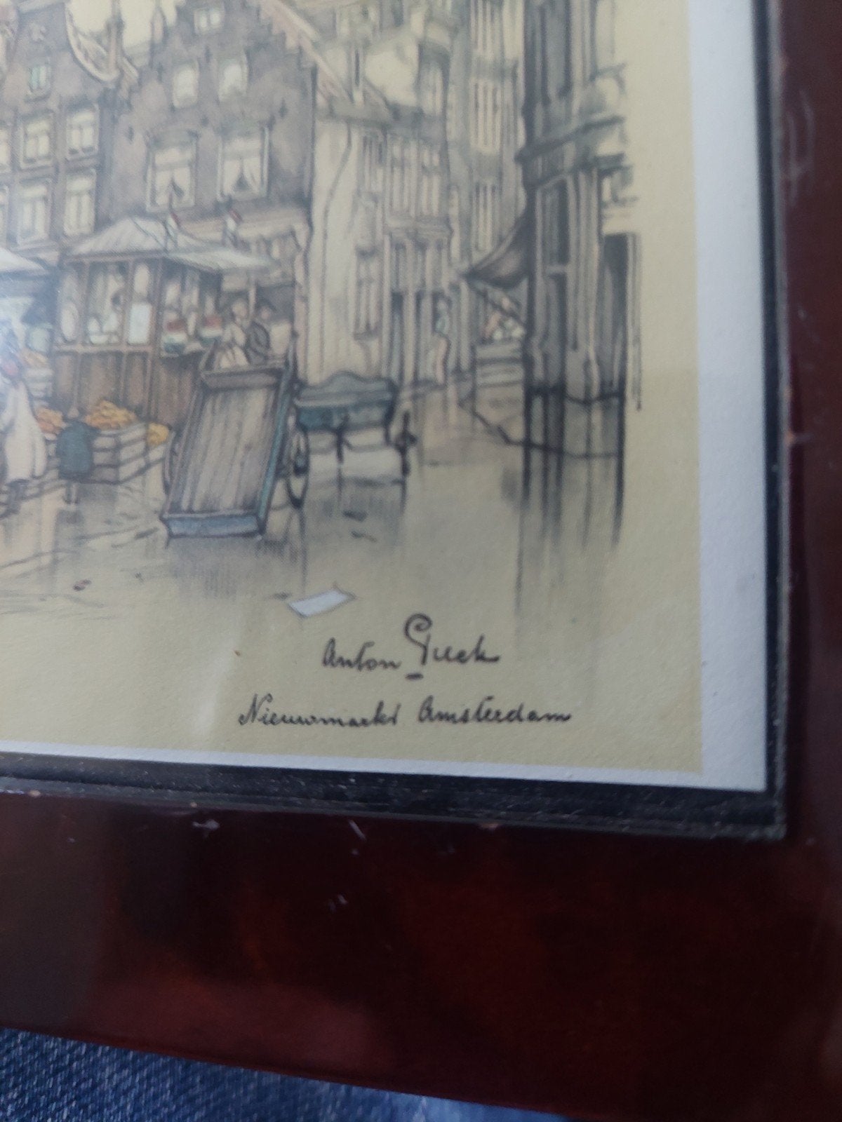 Afbeelding Anton Pieck  1948, Huis en Inrichting, Ophalen of Verzenden, Hout