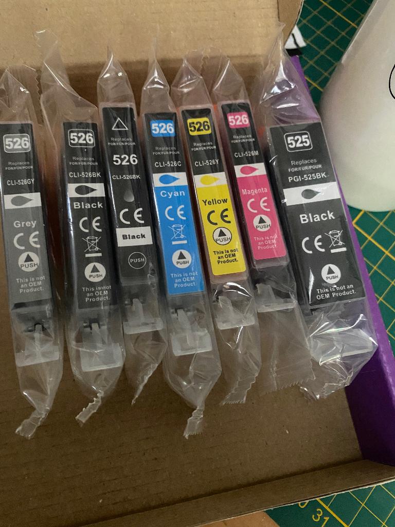 Inktcartridges #pgi525 #cli526, Ophalen of Verzenden, Nieuw, Cartridge, Huismerk