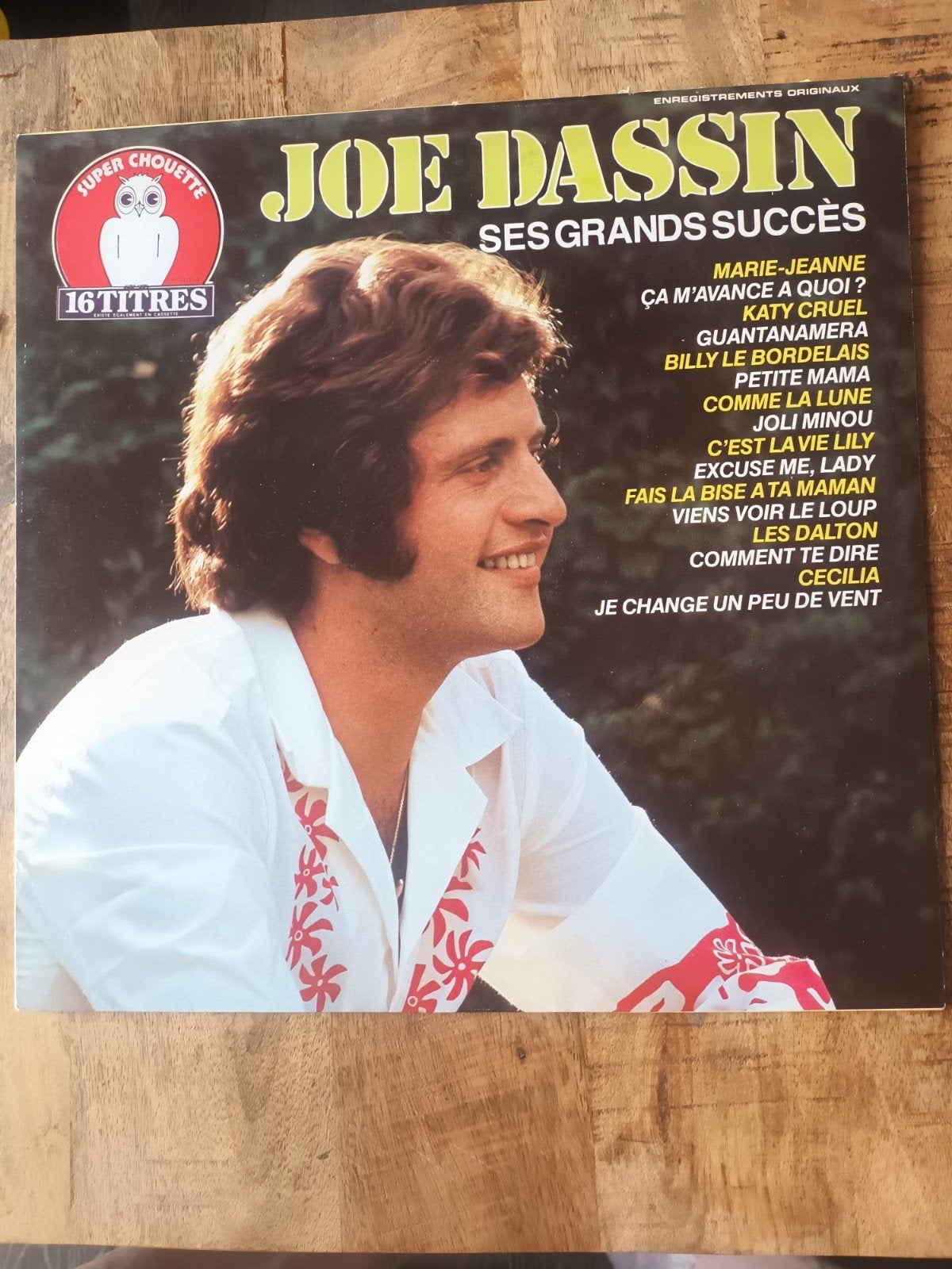 Vinyl Joe Dassin - Ses Grands Succès, Ophalen of Verzenden, Gebruikt