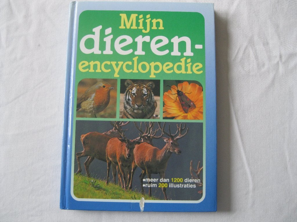 jeugd: Mijn dierenencyclopedie. *meer dan 1200 dieren, Ophalen of Verzenden, Gelezen, Emmanuel de Vocht, Non-fictie