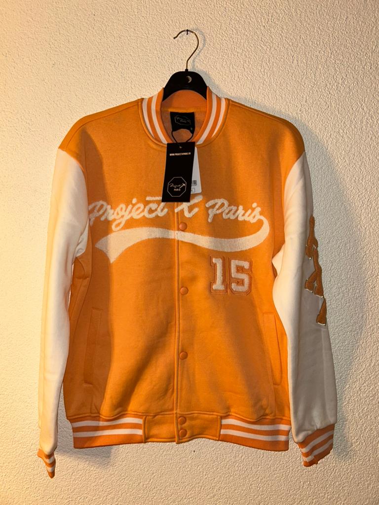 Project X Paris Baseball Jack; Maat M, Ophalen of Verzenden, Nieuw, Maat 38/40 (M), Oranje