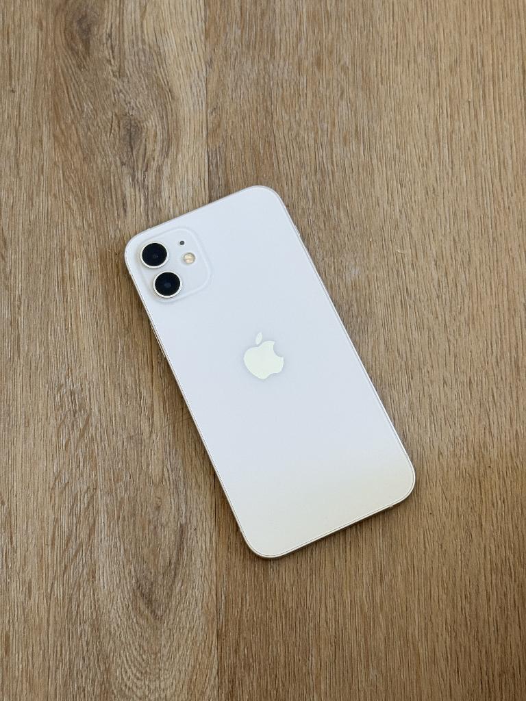Iphone 12 wit, Telecommunicatie, Mobiele telefoons | Apple iPhone, 128 GB, Wit, Refurbished, Ophalen of Verzenden
