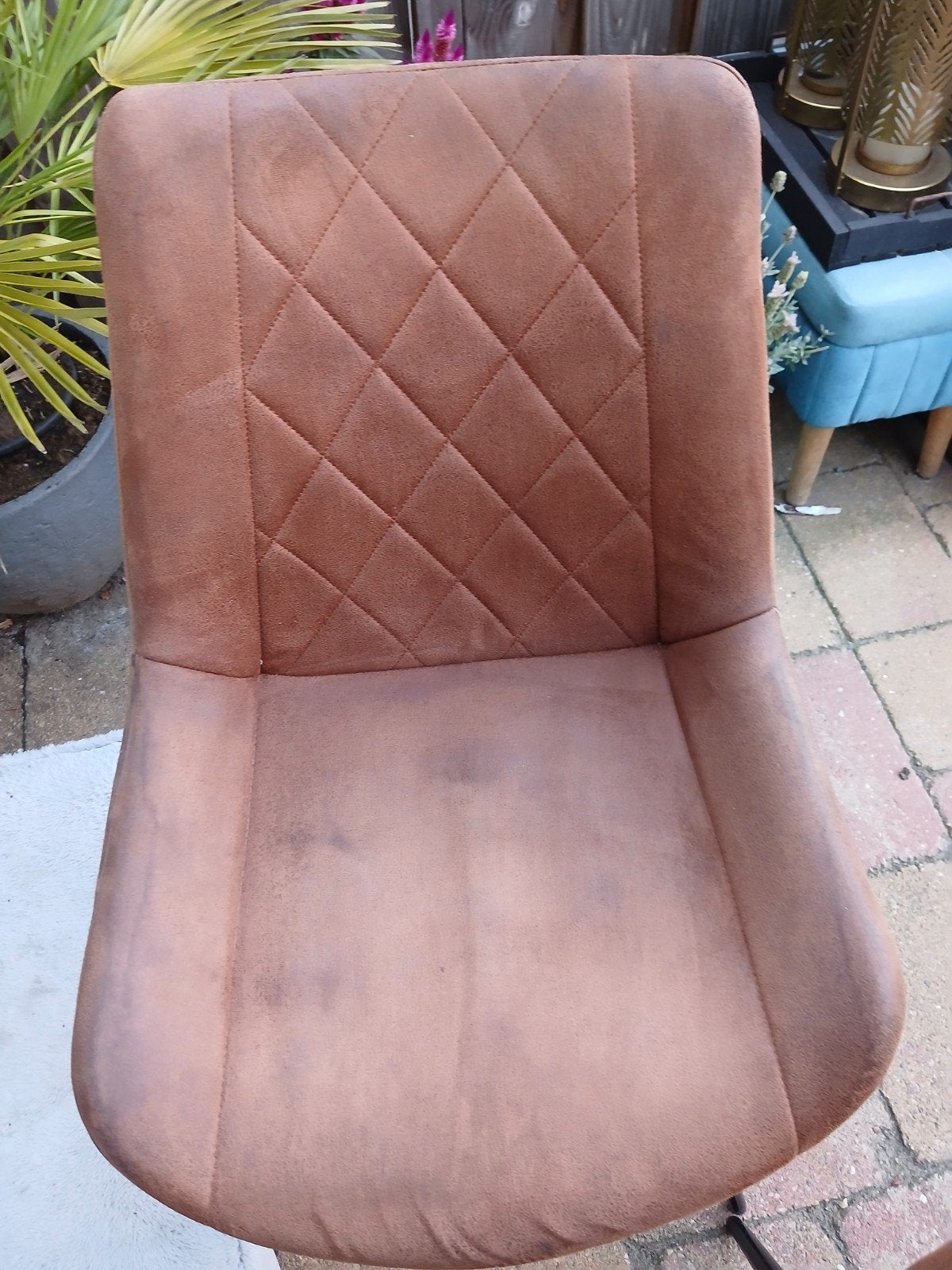 6 mooie stoelen 3 x grijs 3 x bruin, Ophalen, Zo goed als nieuw, Bruin, Twee
