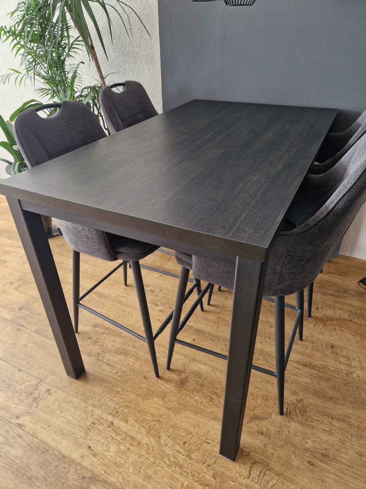 Bartafel + stoelen, Huis en Inrichting, Tafels | Statafels, Ophalen