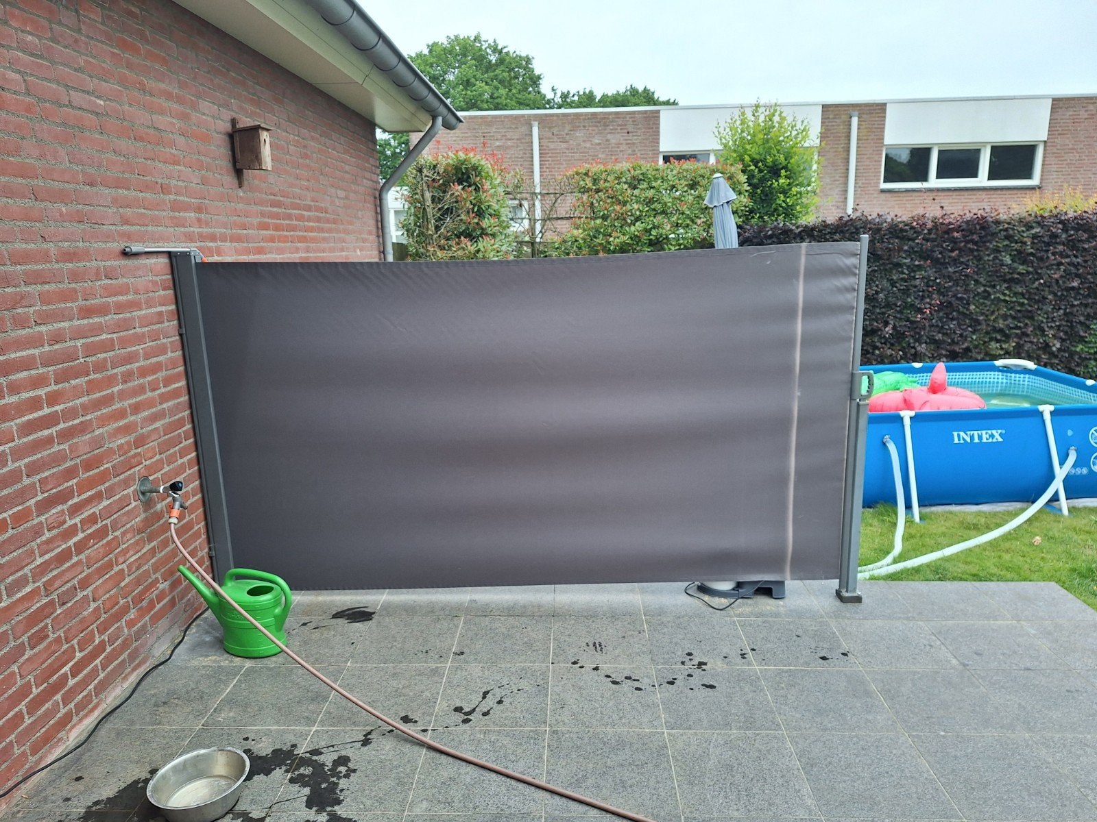 windscherm, Tuin en Terras, Ophalen, Gebruikt, Aluminium, 200 cm of meer