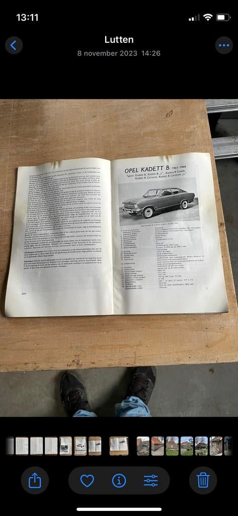 Vraagbaak Opel Kadett B 1965-1966, Ophalen of Verzenden, Gelezen, Opel