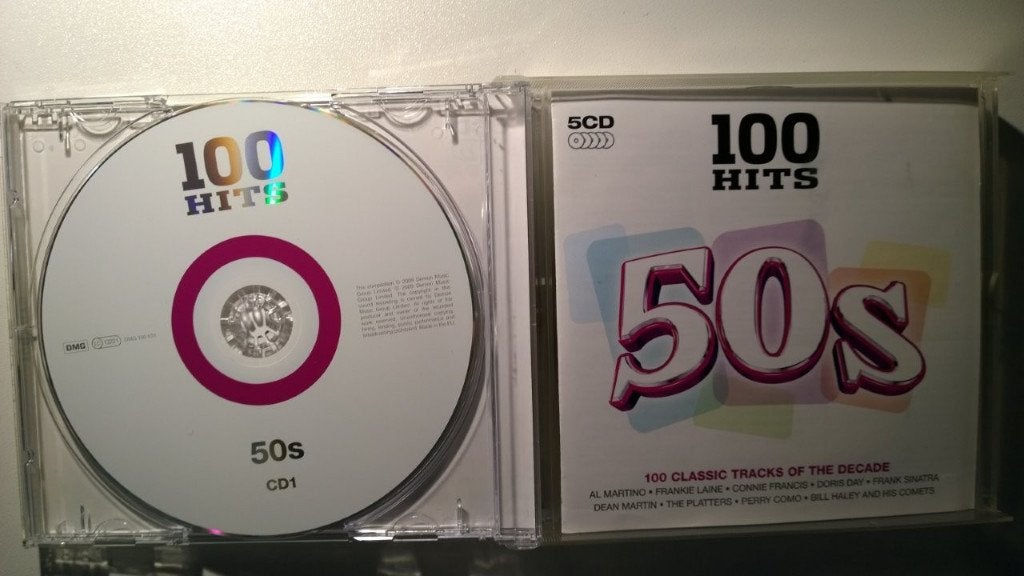 100 Hits 50s (5 CD), Ophalen of Verzenden, Zo goed als nieuw, Pop, Album