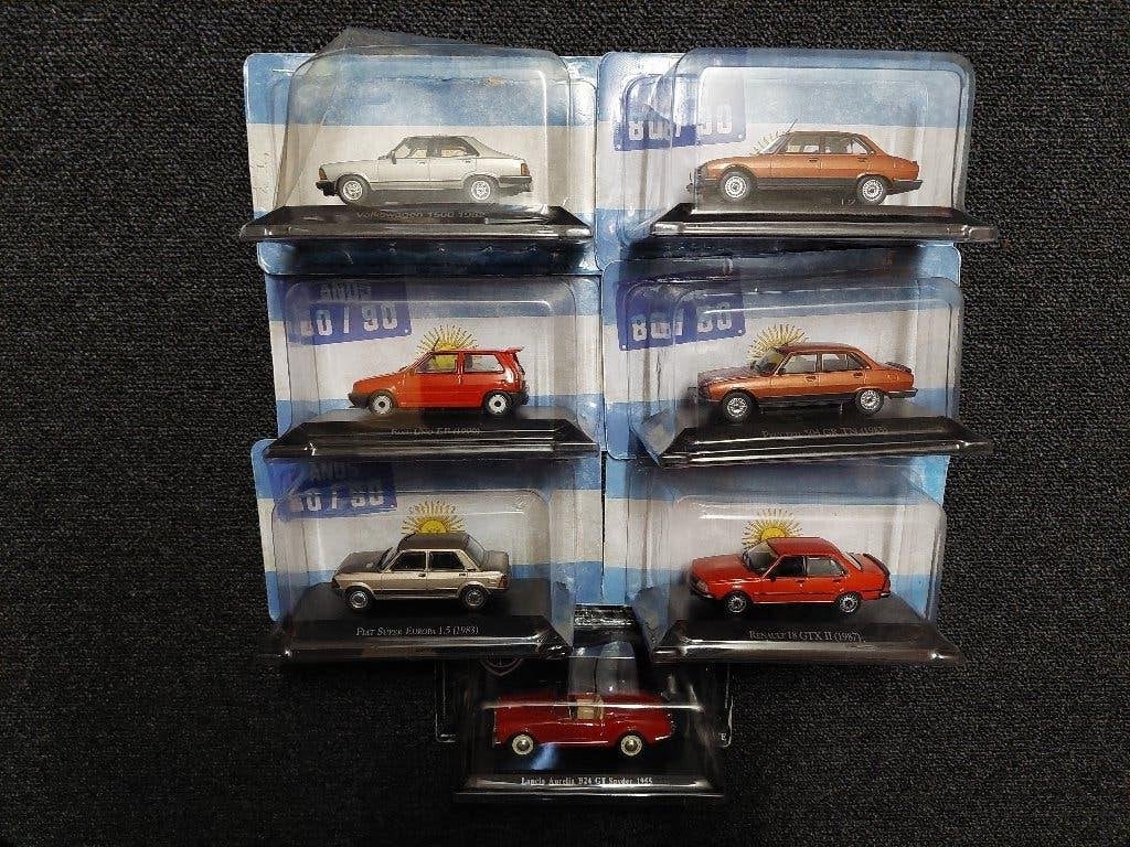 Partij van 7 stuks 1/43 Atlas schaalmodellen, Ophalen of Verzenden, Nieuw, Auto, Overige merken