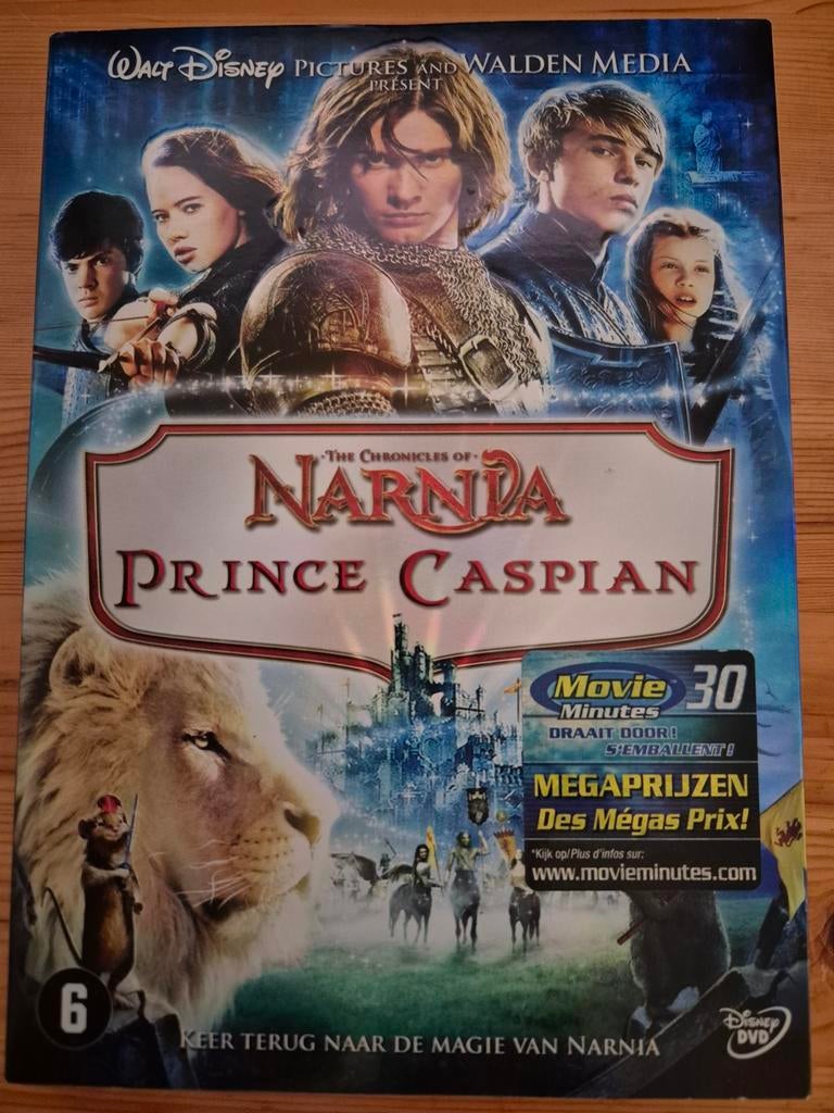 Narnia: Prins Caspian DVD - Fantasy Avontuur, Vanaf 6 jaar, Ophalen of Verzenden, Nieuw in verpakking, Fantasy