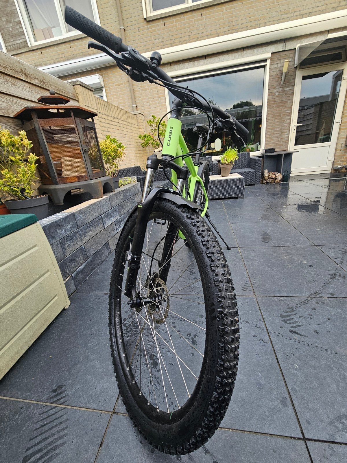 FIETS/MOUNTAINBIKE, CUBE AIM ONE LEMONSQUEEZE/BLACK -NIEUW!!, Ophalen, 24 inch of meer, Cube, Schijfrem