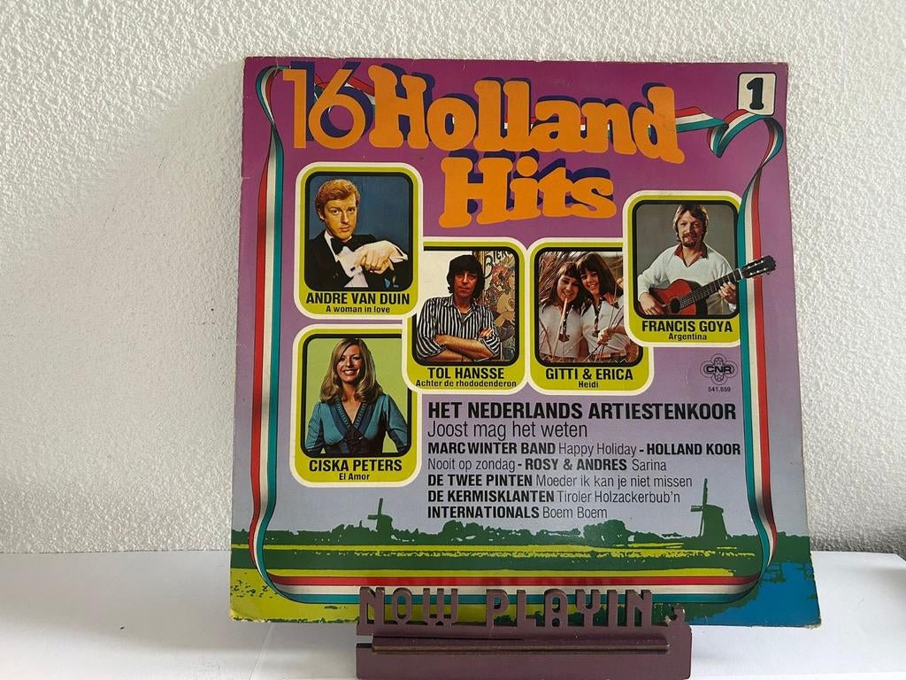 16 hollandse hits, Ophalen of Verzenden, Gebruikt, 12 inch, Nederlandstalig