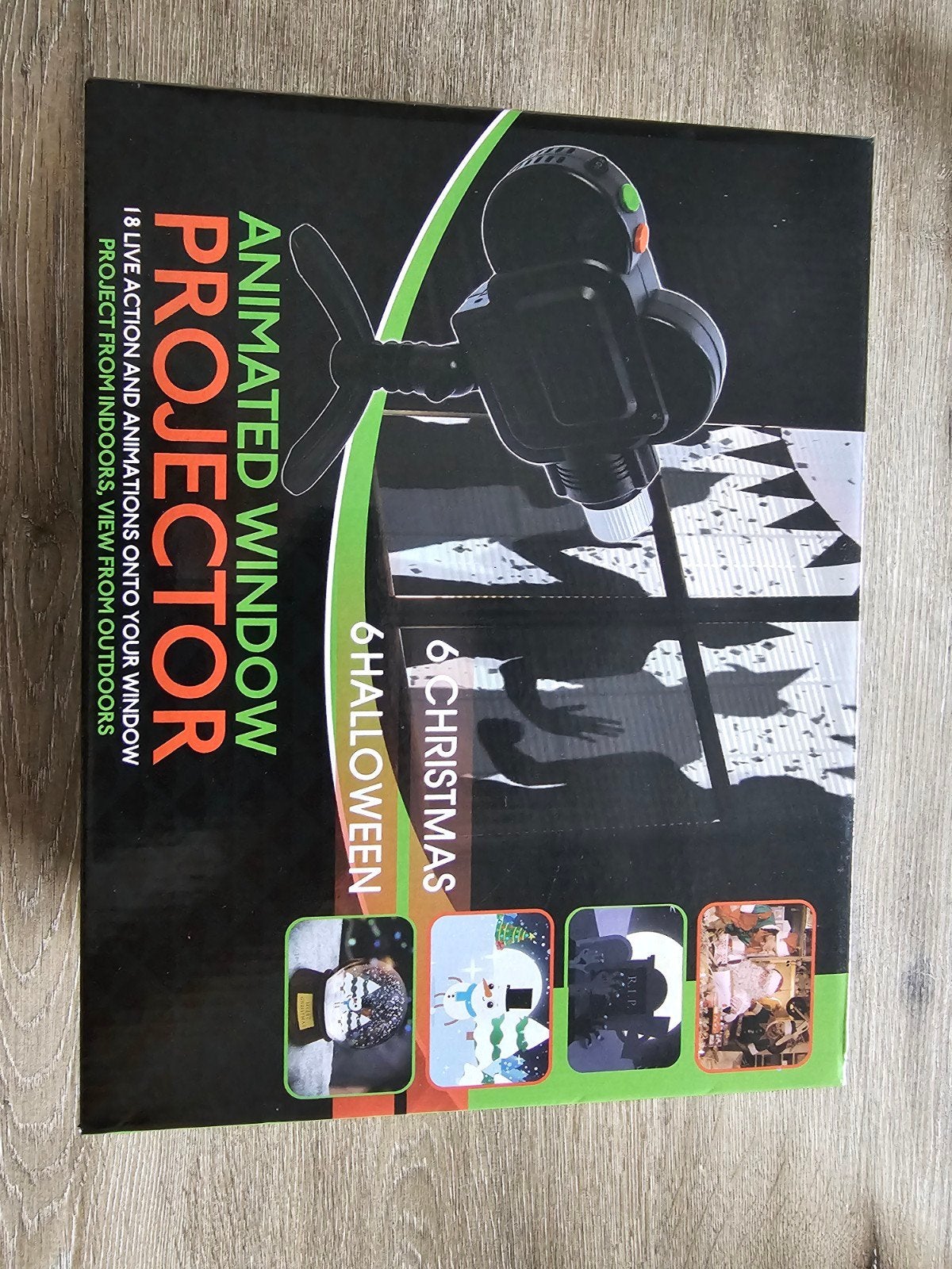 Animated Window Projector - Halloween & Kerst Decoratie, Hobby en Vrije tijd, Ophalen of Verzenden, Nieuw, Versiering, Halloween of Griezel