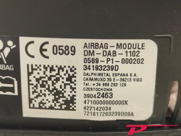 Airbag links (Stuur) van een Opel Astra, Gebruikt, -, -, Opel