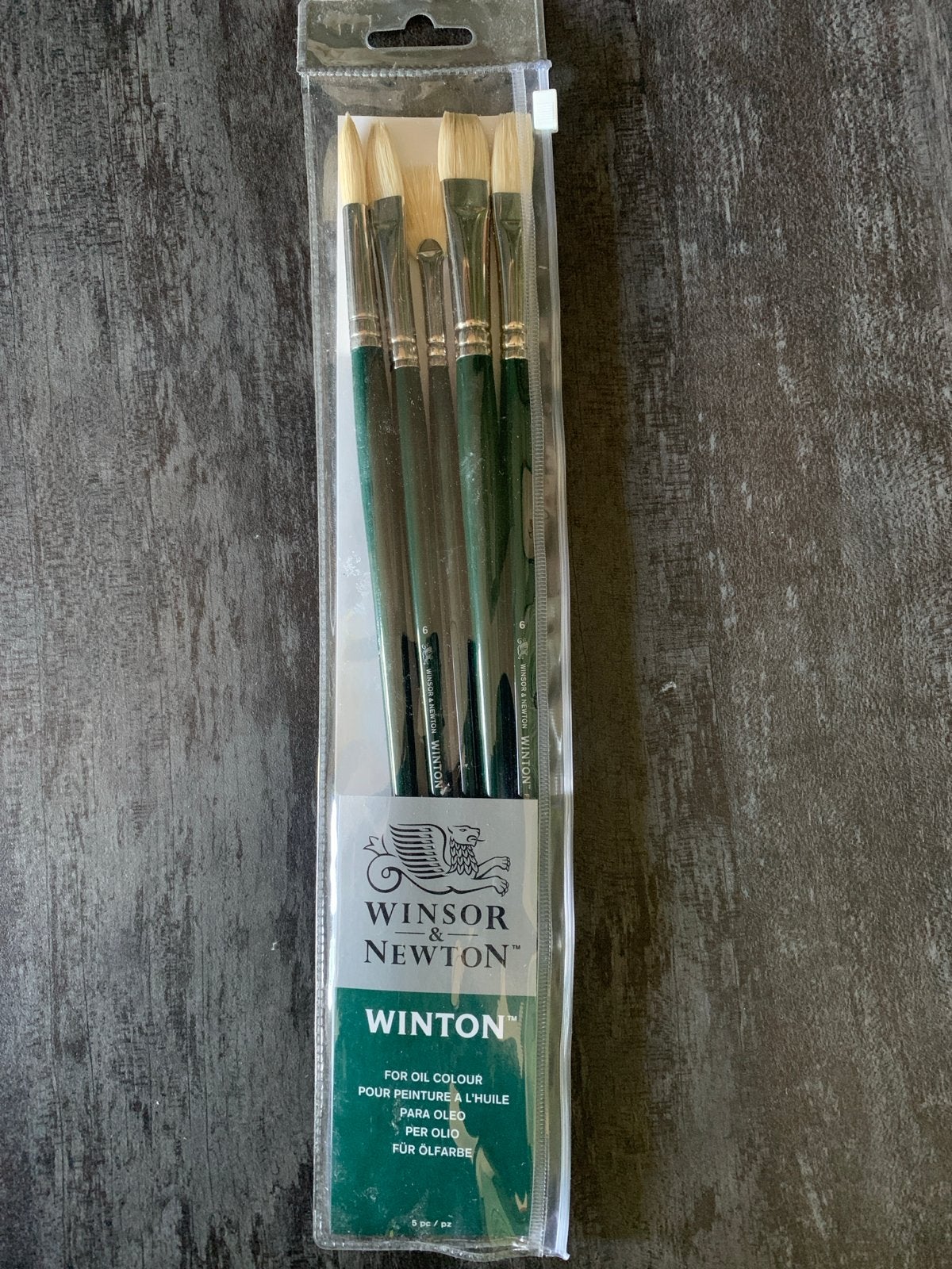 Winsor & Newton Winton Kwastenset voor olieverf, Ophalen of Verzenden, Nieuw, Penseel of Kwast