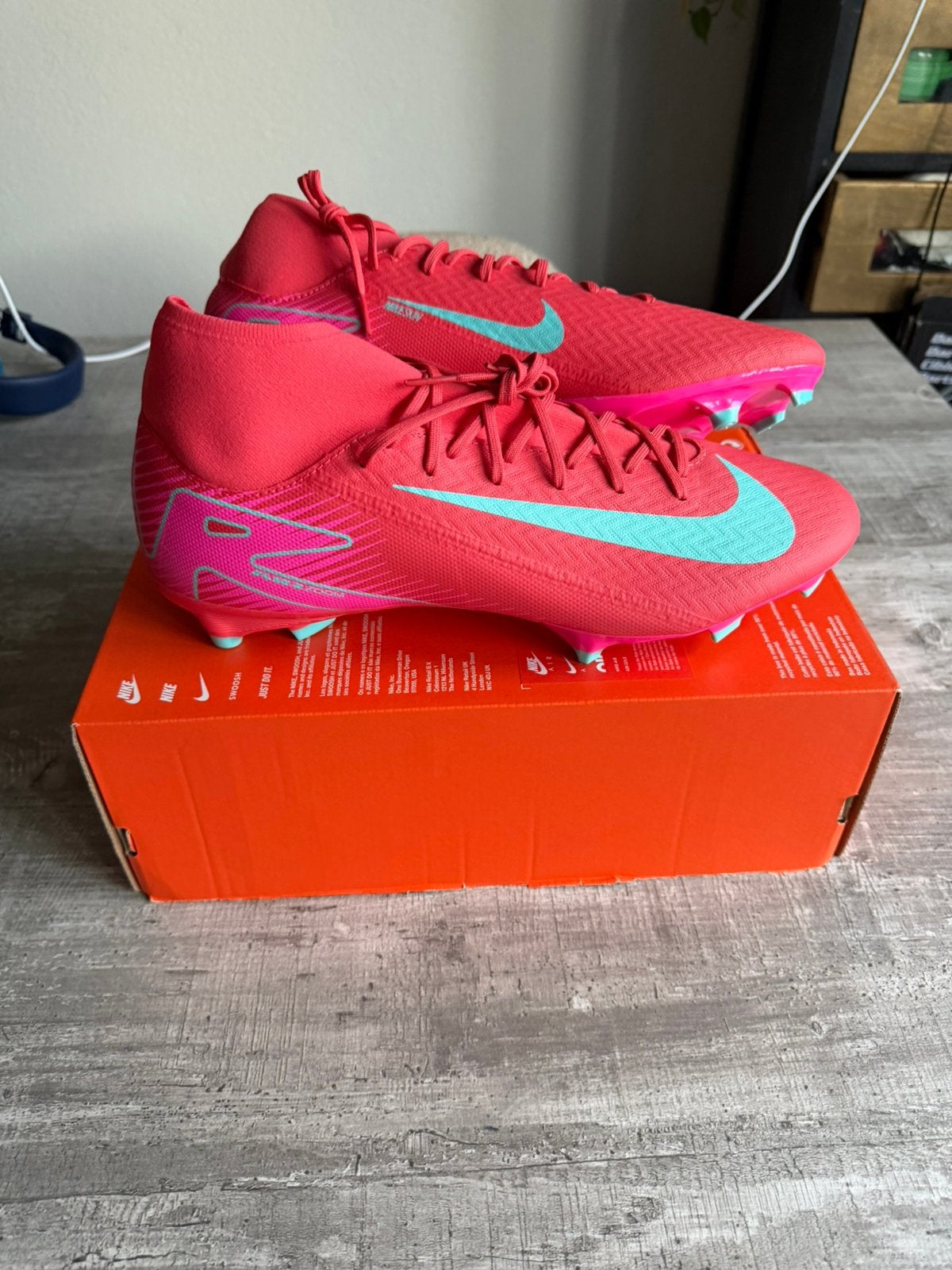 Nieuwe nike superfly 10 voetbalschoenen in maat 47,5 47.5, Overige kleuren, Sportschoenen, Nieuw, Ophalen of Verzenden