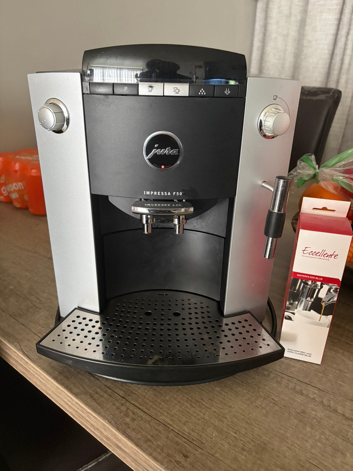 Jura koffiemachine, Witgoed en Apparatuur, Ophalen, Koffiemachine, Stoompijpje
