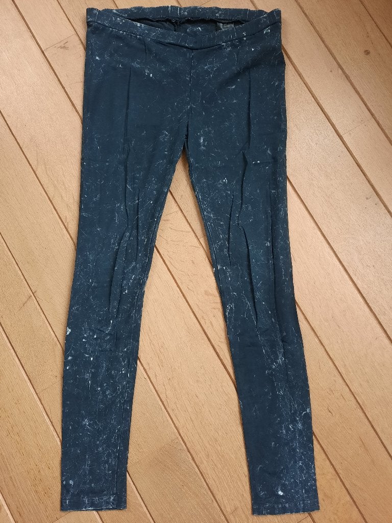 Legging zwart wit batik maat M, Ophalen of Verzenden, Zo goed als nieuw, Zwart, Legging