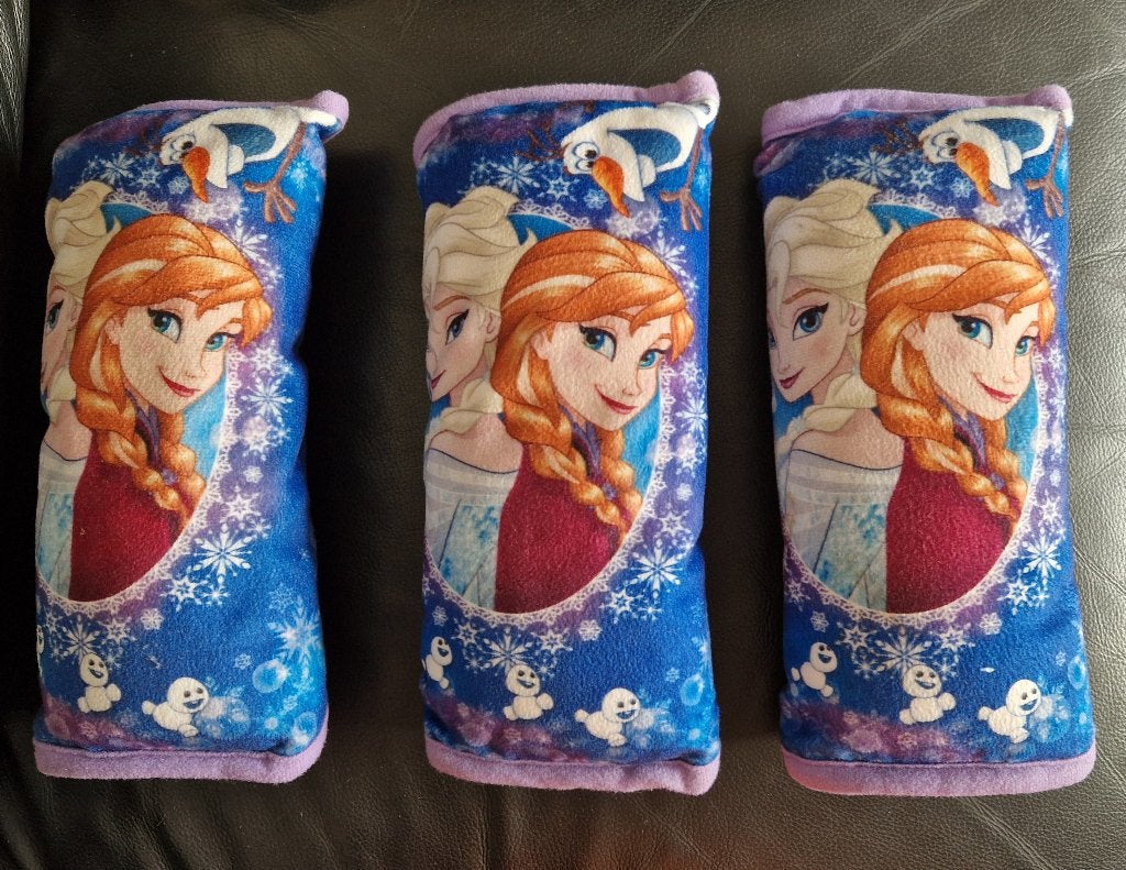 Frozen anna elsa autogordel kussen, Ophalen, Overige figuren, Gebruikt, Overige typen