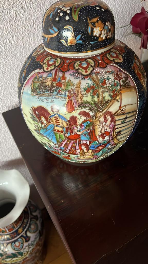 Antieke gember pot, Ophalen of Verzenden