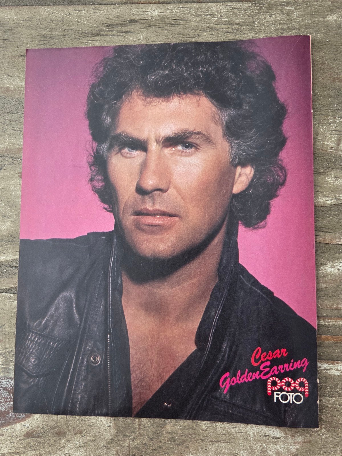 Golden Earring Cesar Popfoto Poster, Verzamelen, Posters, Zo goed als nieuw, Muziek, A4 of kleiner, Rechthoekig Staand, Ophalen of Verzenden