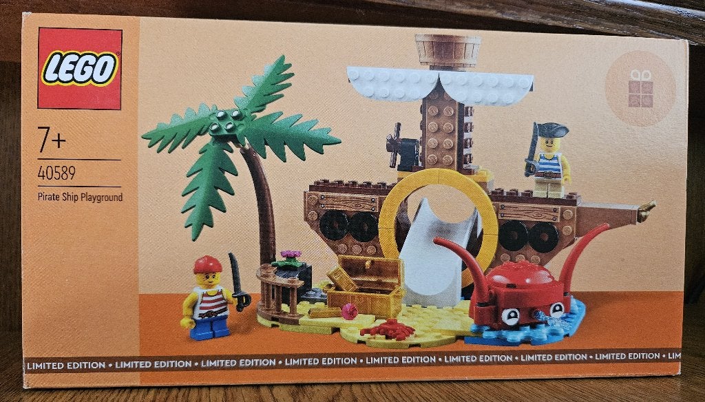 40589 Piratenschip speeltuin, Lego, Nieuw, Complete set, Ongeopend/sealed