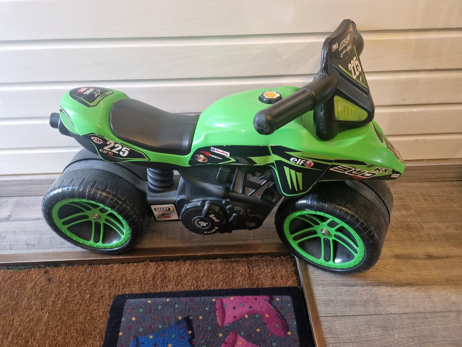 Groene loopmotor voor kinderen, Ophalen, Gebruikt