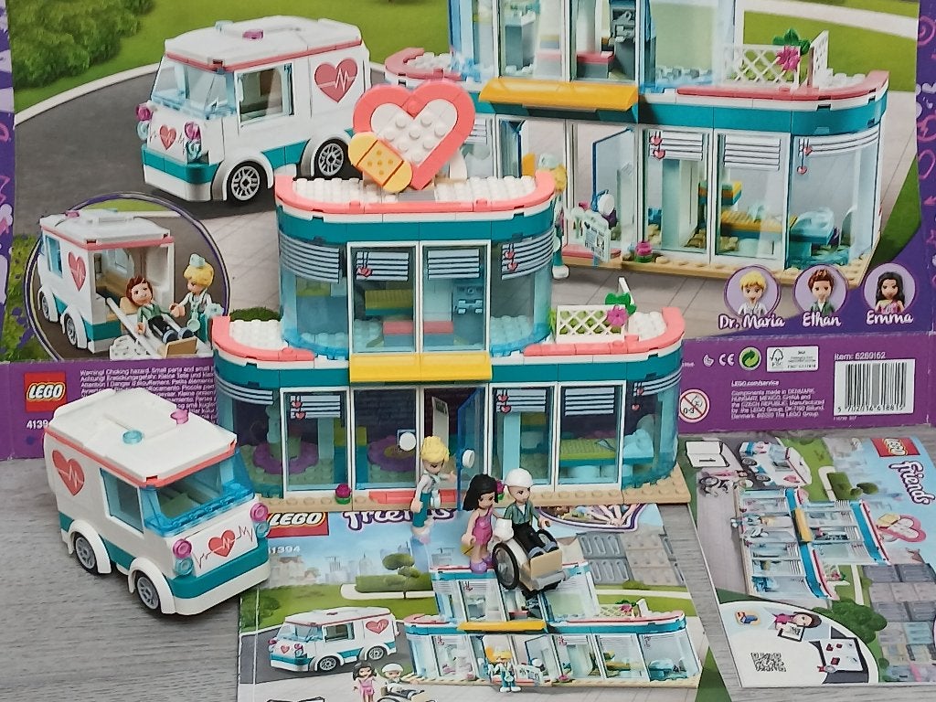 Lego Friends, 41394 Heartlake City Ziekenhuis, Lego, Friends, Ophalen of Verzenden, Zo goed als nieuw