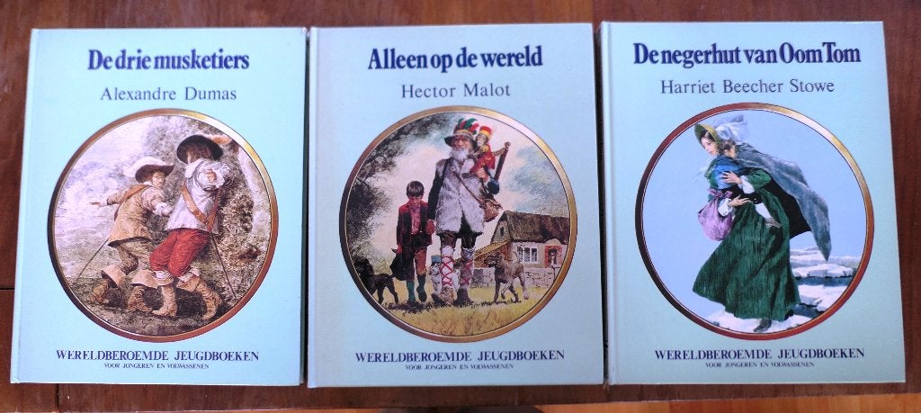 3x Vintage Lekturama Wereldberoemde Jeugdboeken, Boeken, Ophalen of Verzenden, Gelezen, Diverse auteurs