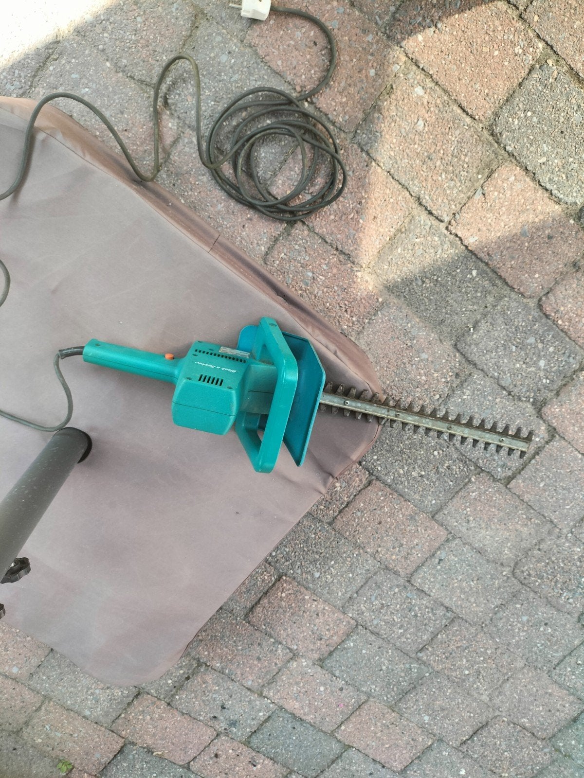 Black & Decker heggenschaar QC380 - Gebruikt, Ophalen, Gebruikt, Elektrisch