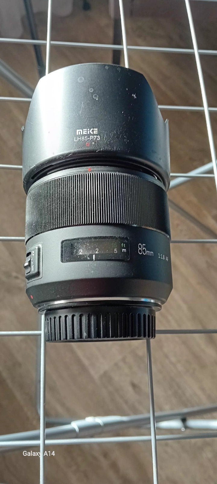 Meike 85mm f/1.8 Autofocus Lens voor Canon EF-mount, Ophalen, Overige merken, Zo goed als nieuw, Standaardlens