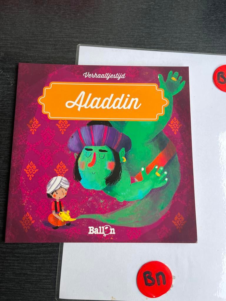 Verhaaltjestijd: Aladdin - Kinderboek, Ophalen of Verzenden, Zo goed als nieuw