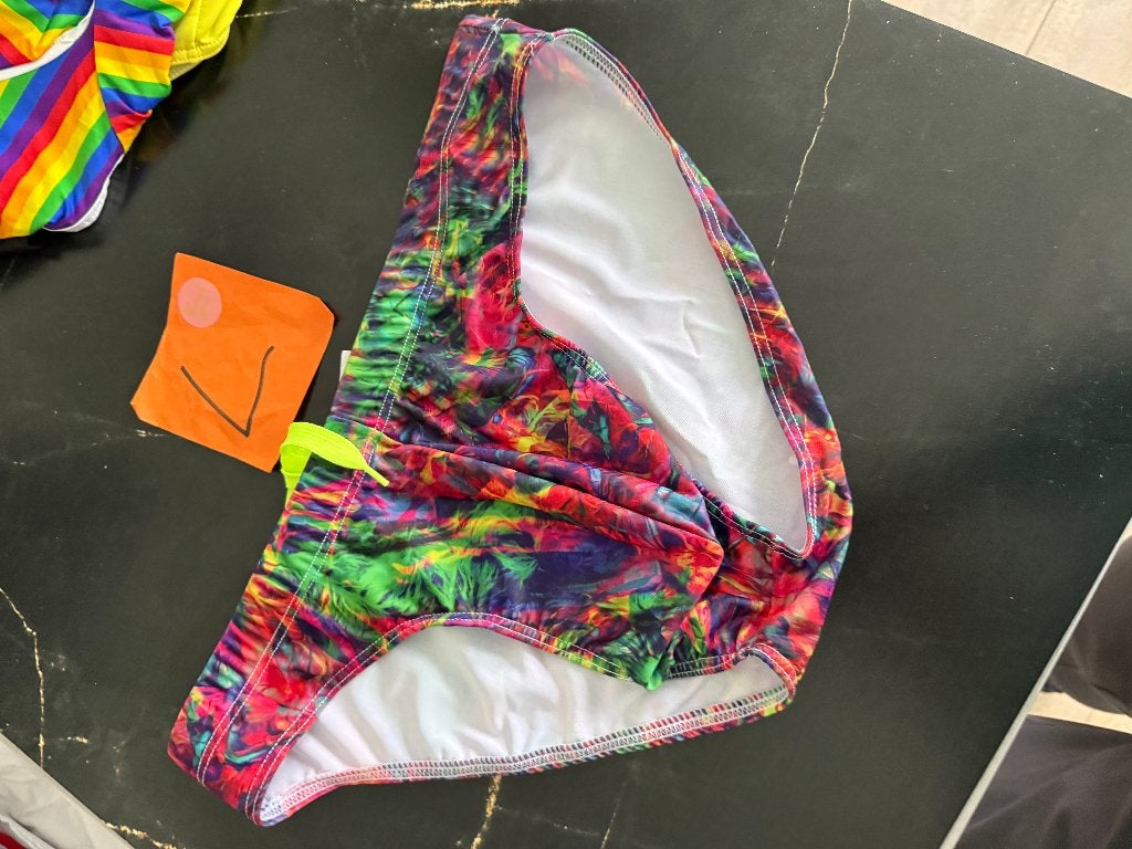 multicolour zwemslip, maat L, Ophalen of Verzenden, Maat 52/54 (L), Meerkleurig, Zwemslip