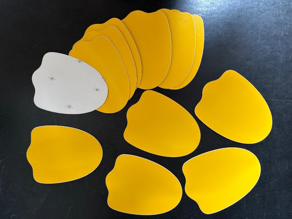 Donald duck voetstap-stikkers, Verzamelen, Disney, Ophalen of Verzenden, Donald Duck, Nieuw, Beeldje of Figuurtje