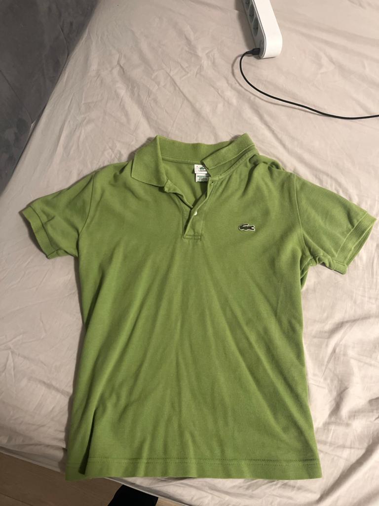 Lacoste Polo Shirt Groen Maat M, Ophalen of Verzenden, Zo goed als nieuw